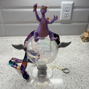 Disney Parks Figment Festival of the Arts Popcorn Bucket with Purple Accents